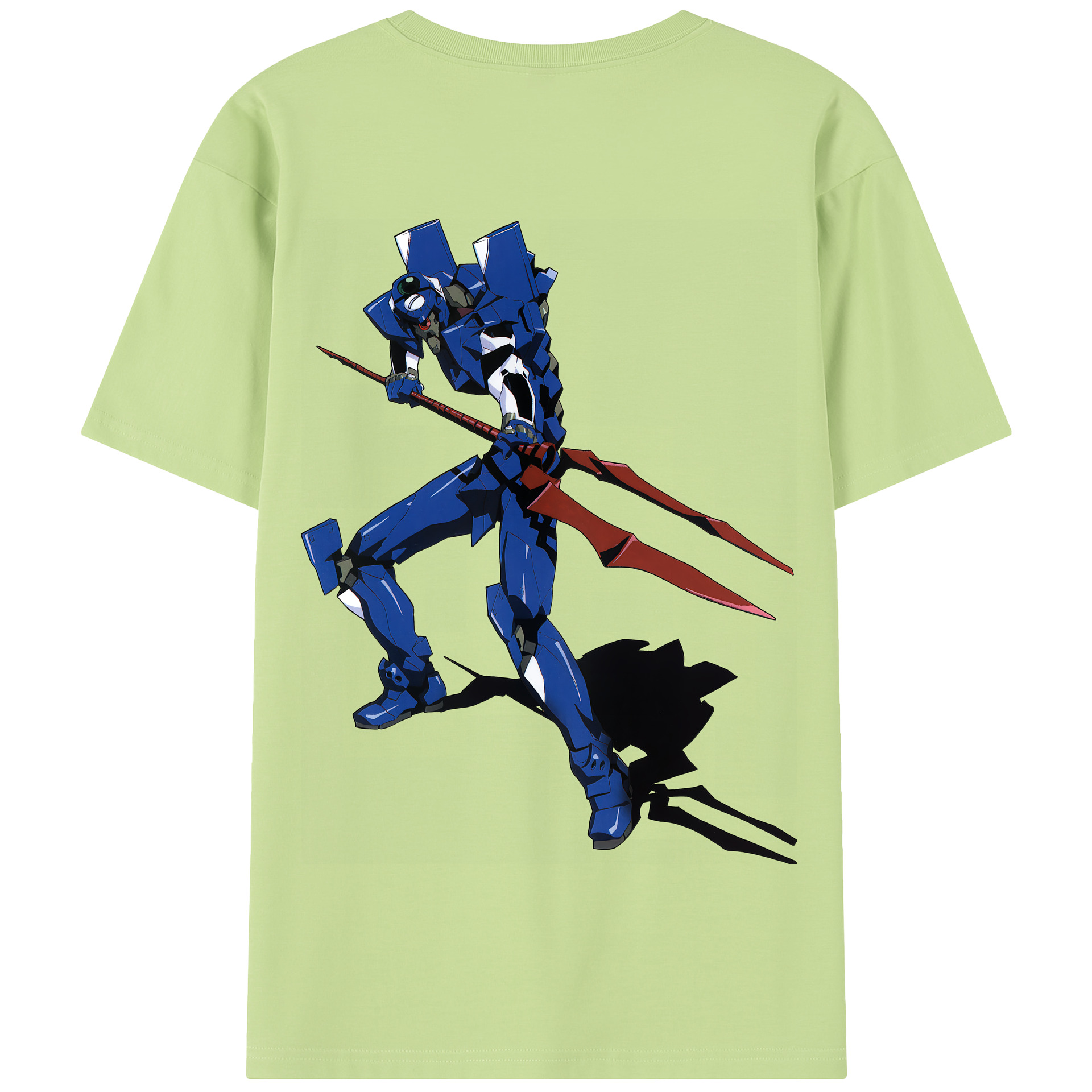 （画像用） EVA 新世紀エヴァンゲリオン 綿100％半袖Tシャツ（背面プリント）